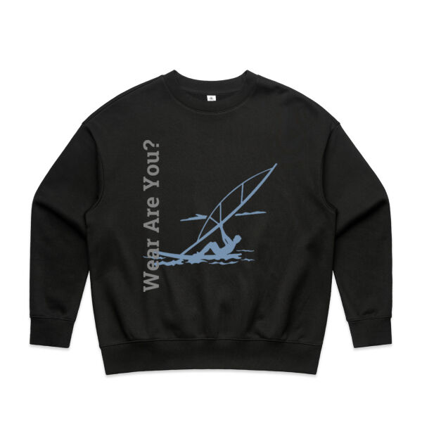 Wear Are You? - Womens Heavy Crew Thumbnail