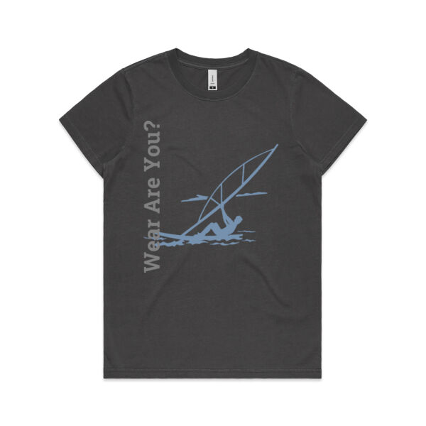 Wear Are You? - Womens Faded Tee Thumbnail