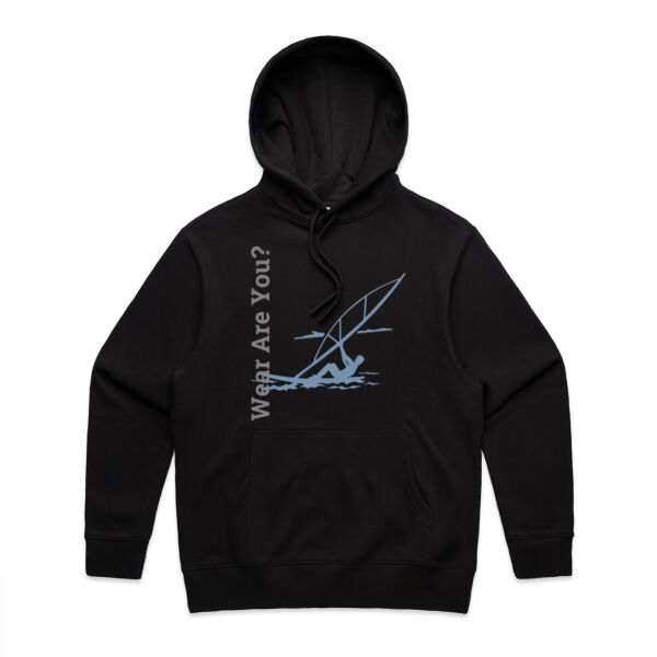 Wear Are You? - Mens Heavy Hood Thumbnail