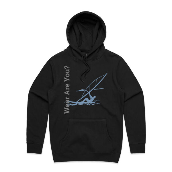 Wear Are You? - Mens Stencil Hoodie Thumbnail