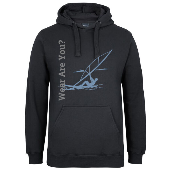 Wear Are You? - Mens Fleecy Hoodie Thumbnail