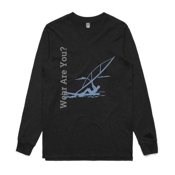 Wear Are You? - Mens Base Longsleeve Tee Thumbnail