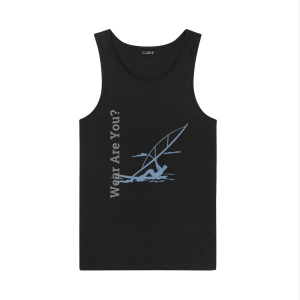 Wear Are You? - Mens Concept Singlet Thumbnail