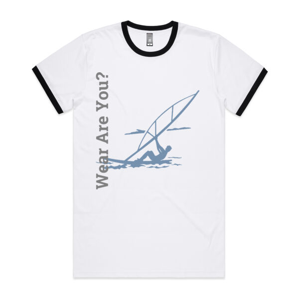 Wear Are You? - Mens Ringer Tee Thumbnail