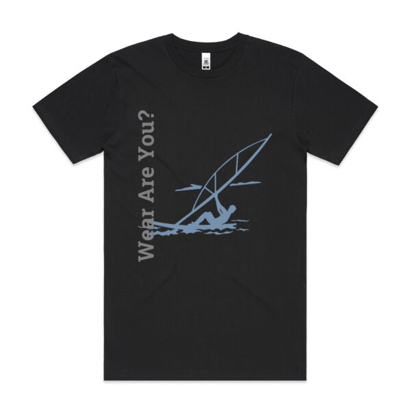 Wear Are You? - Mens Block T shirt Thumbnail